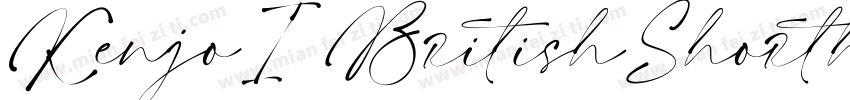 KenjoI BritishShorthair字体转换